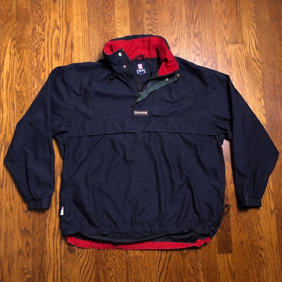 ralph lauren chaps pullover jacket